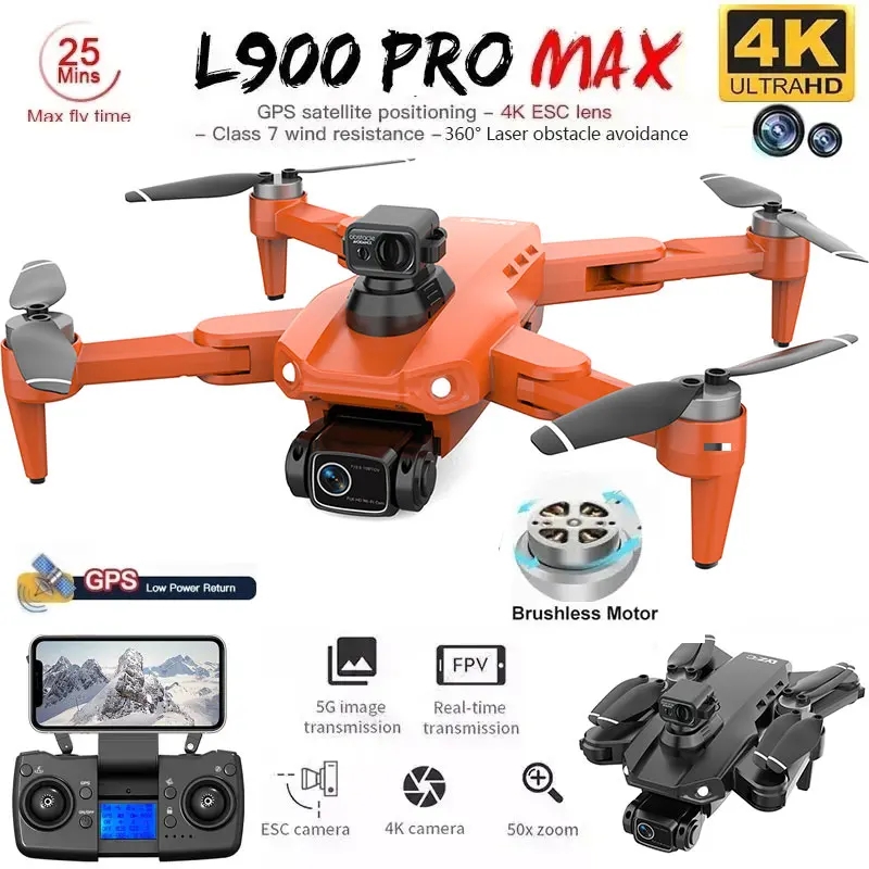 Kids Outdoor Toy Storage - L900 Pro MAX GPS Дрон 4K