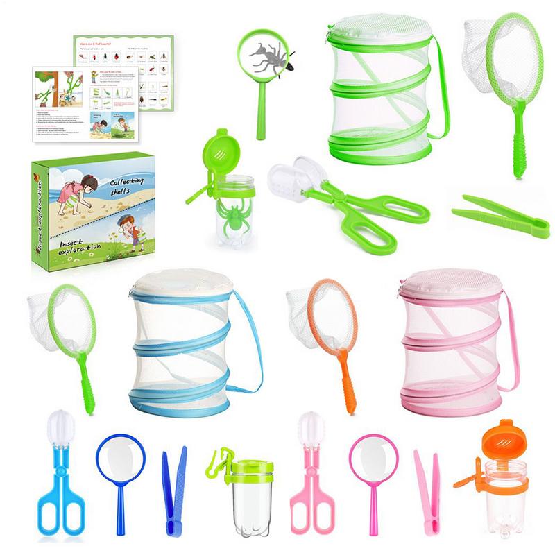 Kids Outdoor Explorer Set - Набор мухолов для детей, инструменты для