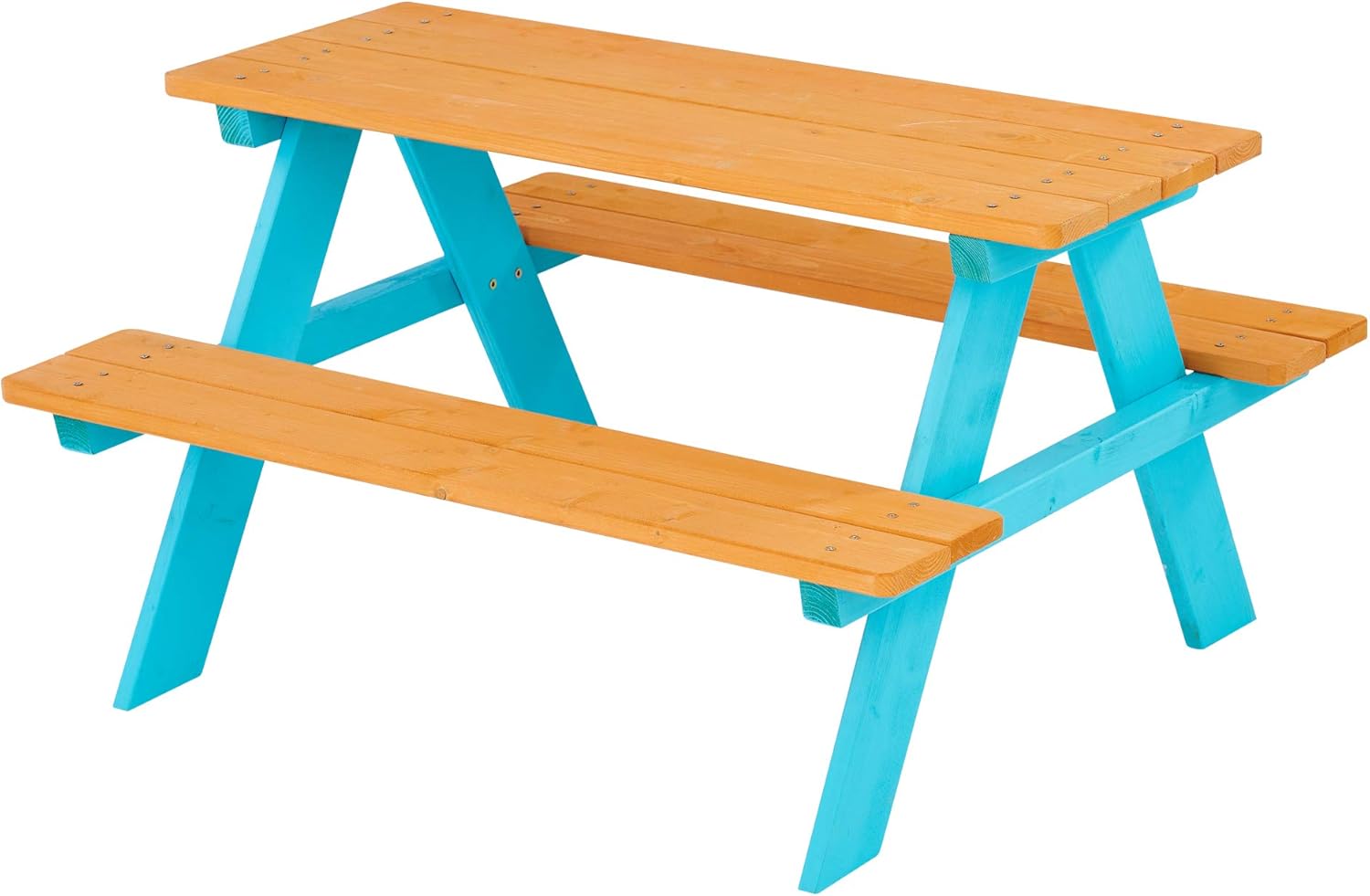 Kids Outdoor Table And Chair Set - Детский деревянный набор для пикника Z-CREAT: