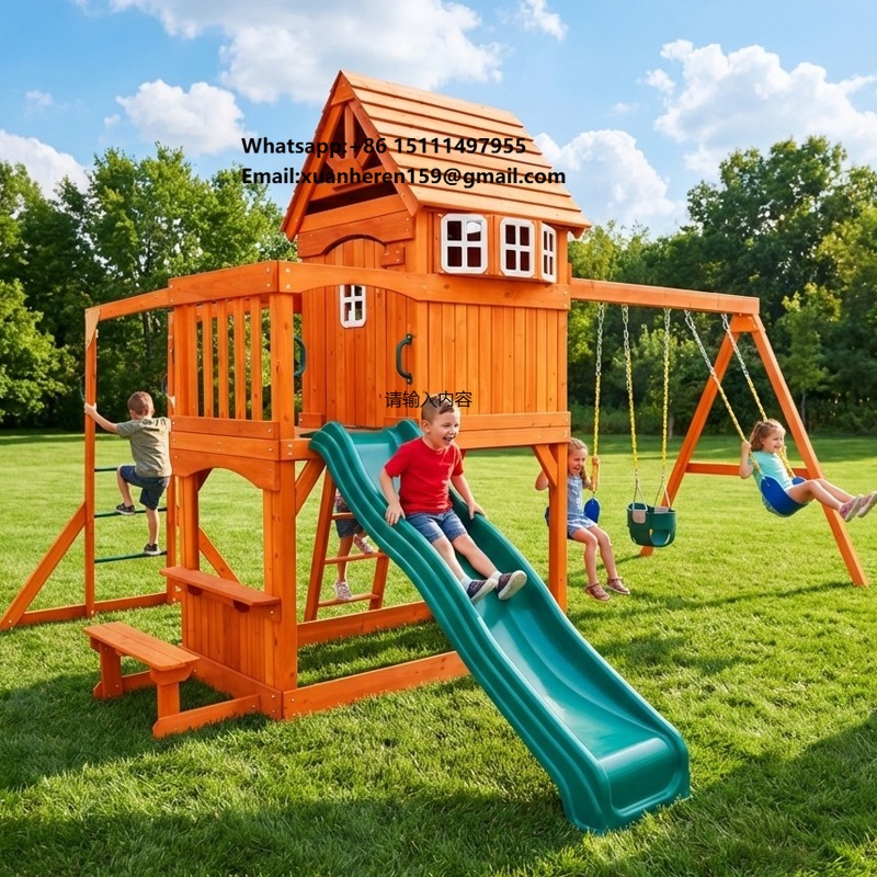 Kids Outdoor Garden Set - Большой уличный игровой комплекс для детей: