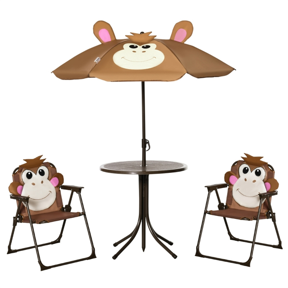 Kids Outdoor Umbrella Chair - Детский комплект мебели для патио с