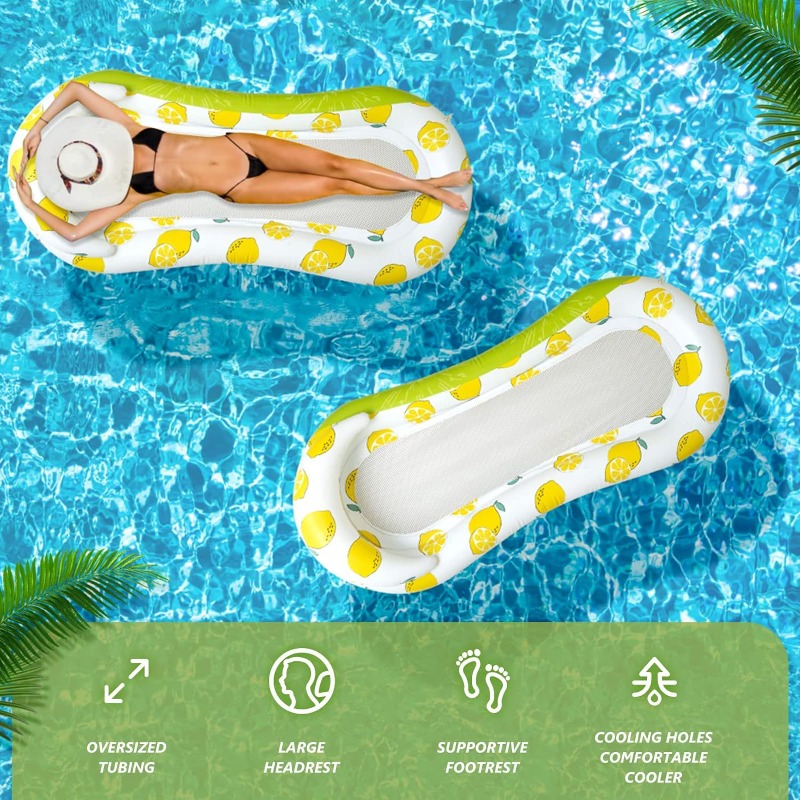 Kids Outdoor Grill - Надувной водный гамак-шезлонг для девочек, складной,