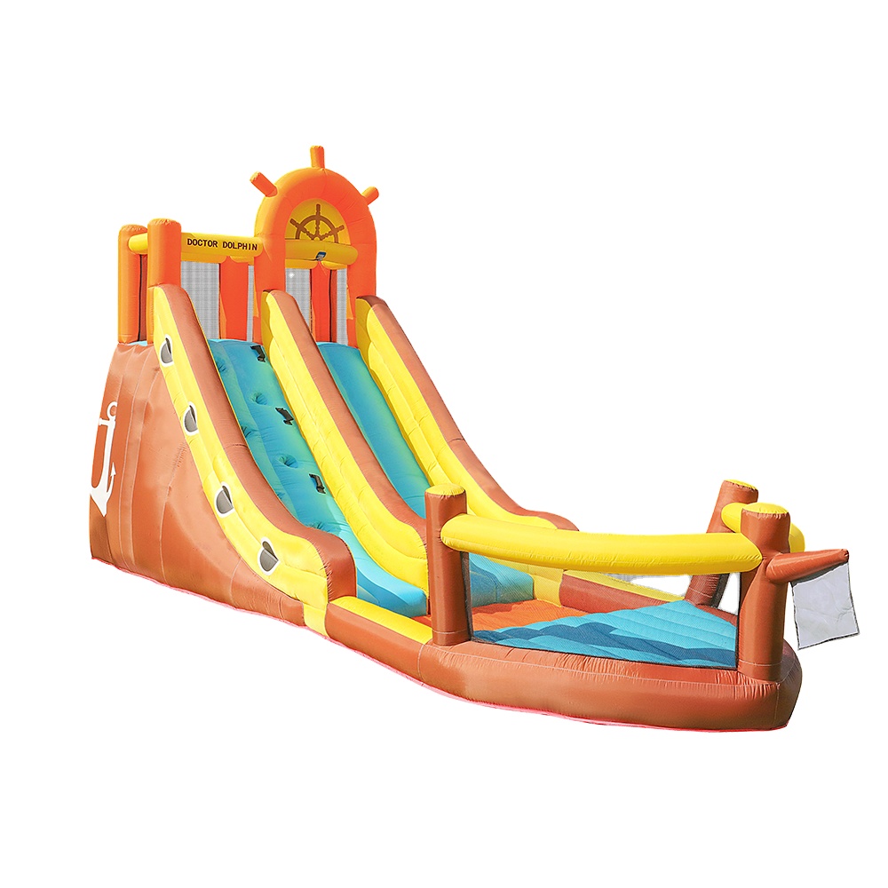 Kids Outdoor Jumping Castle - Доктор Дельфин Пиратский корабль Открытый прыгающий