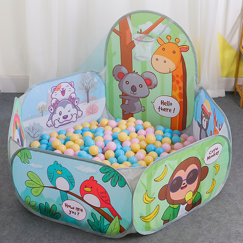 Kids Outdoor Grill - Портативная складная палатка с мультяшными животными,