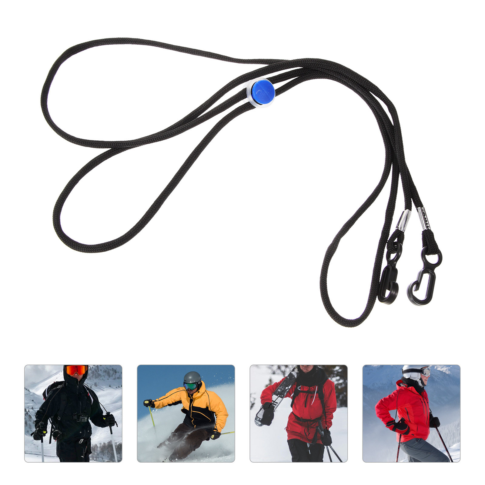 Kids Outdoor Gloves - Нескользящий ремешок-держатель для перчаток, предотвращающий потерю,