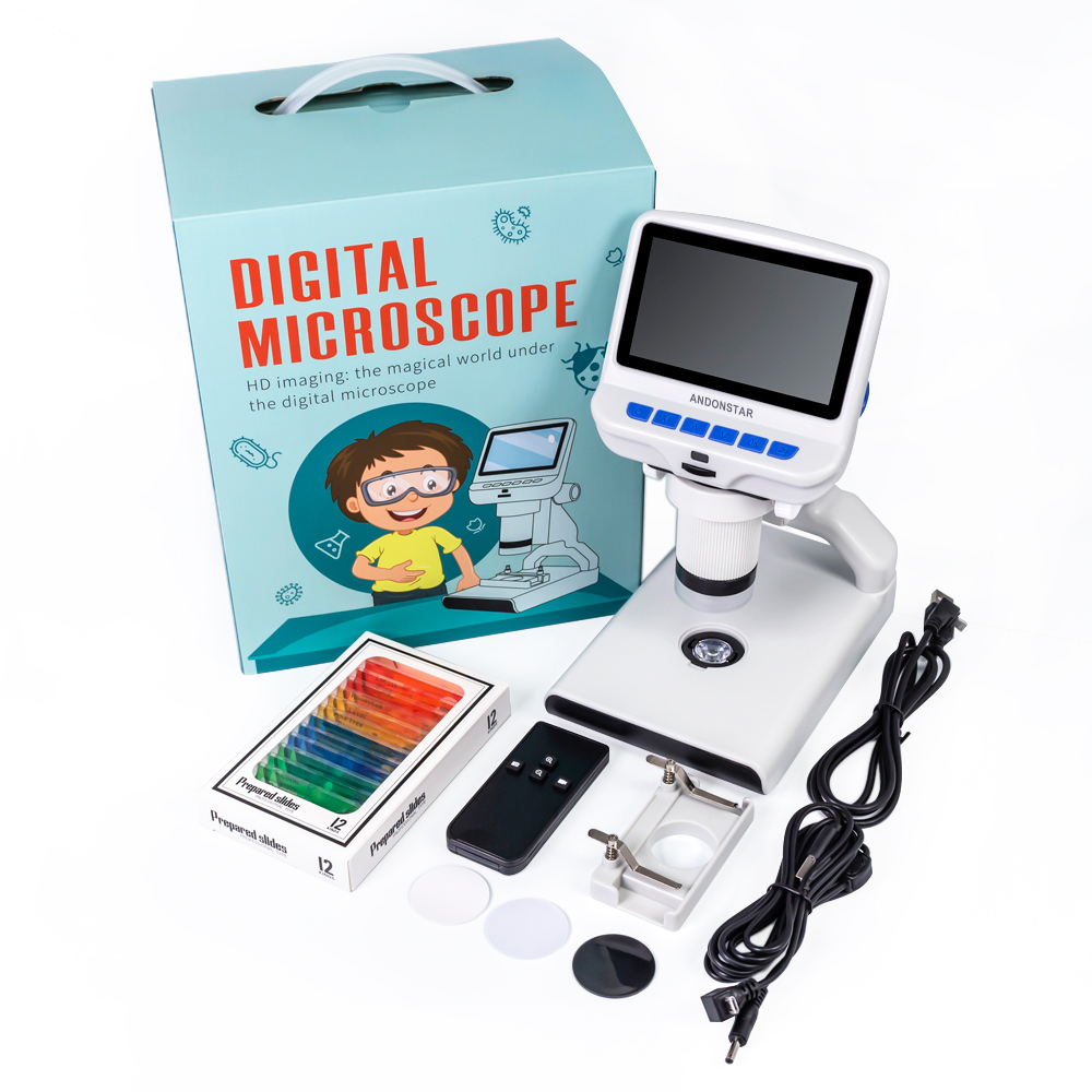 Kids Outdoor Microscope - Andonstar 4,3-дюймовый цифровой микроскоп Chlidren 2MP