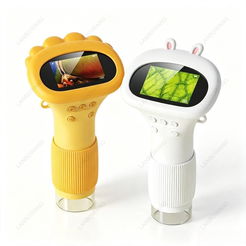Kids Outdoor Microscope - 2-дюймовый цифровой детский микроскоп IPS с