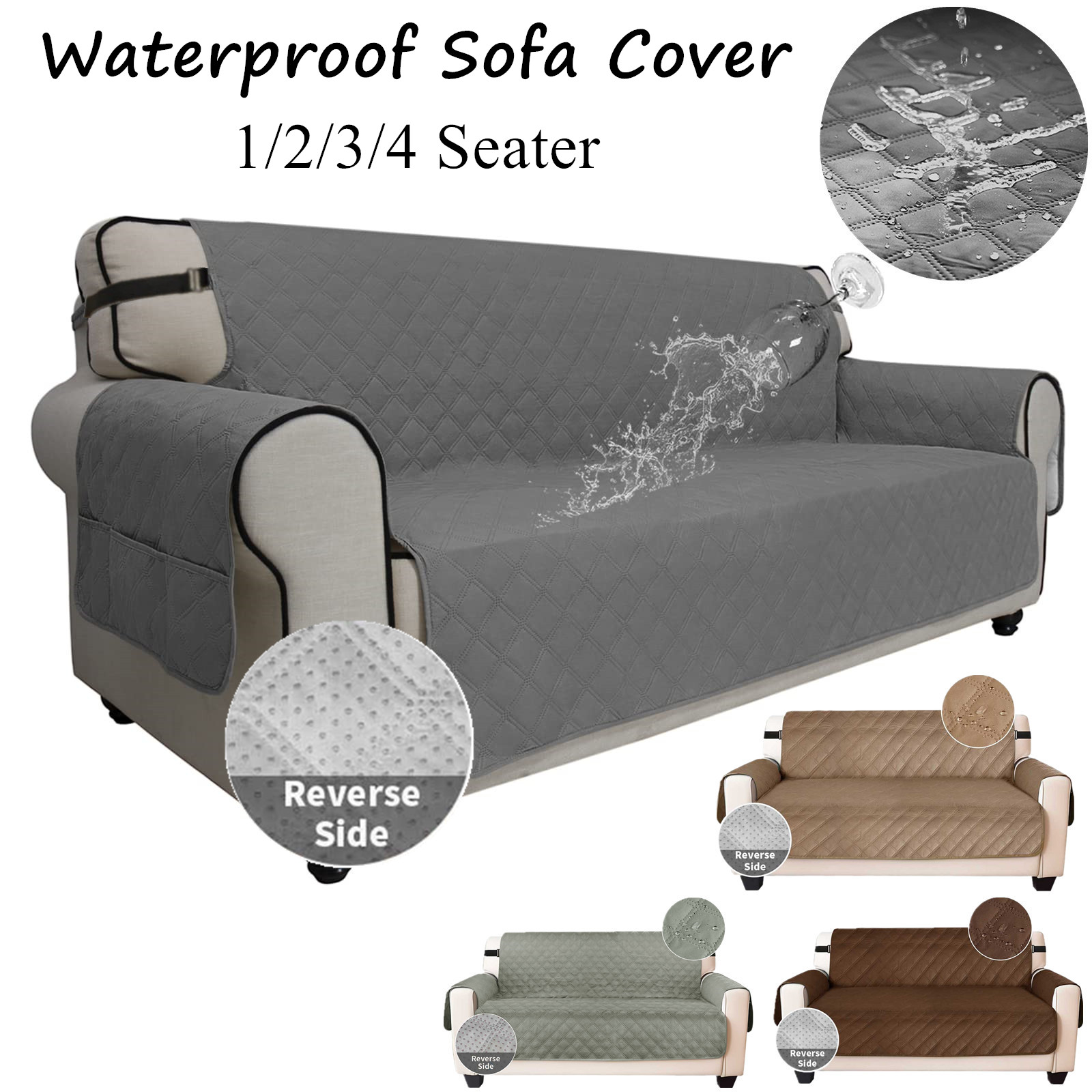 Kids Outdoor Lounge Chair - Водонепроницаемые чехлы для диванов, двусторонний стеганый