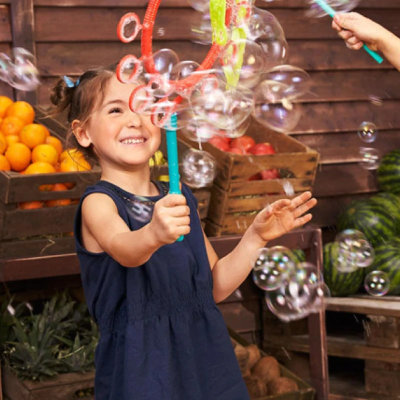 Kids Outdoor Easter Toys - Уличное пузырьковое кольцо для детей, большая