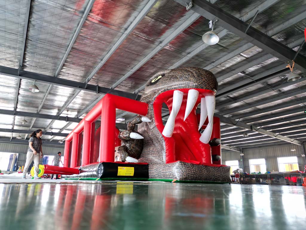 Kids Outdoor Jumping Castle - Надувная коммерческая полоса препятствий из ПВХ,
