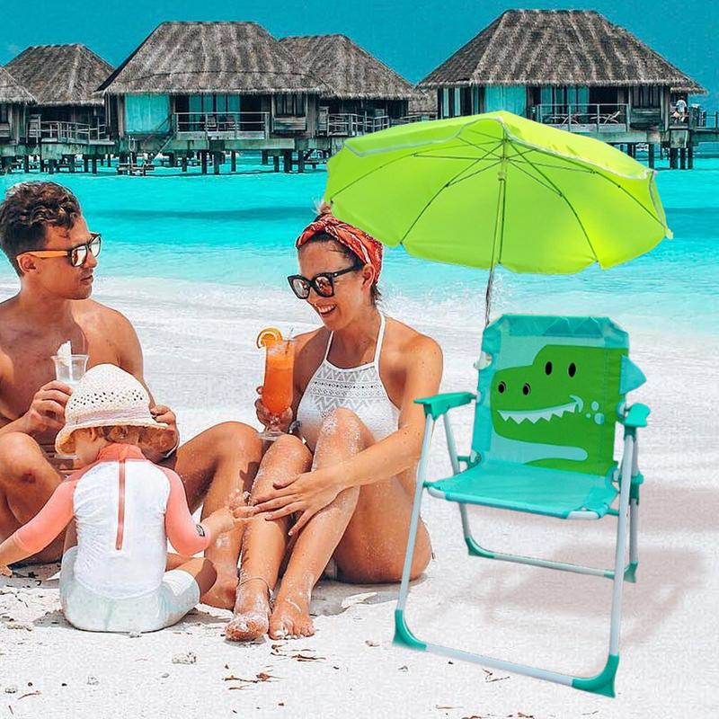 Kids Outdoor Umbrella Chair - Детский стул-зонтик, пляжный стул с песком