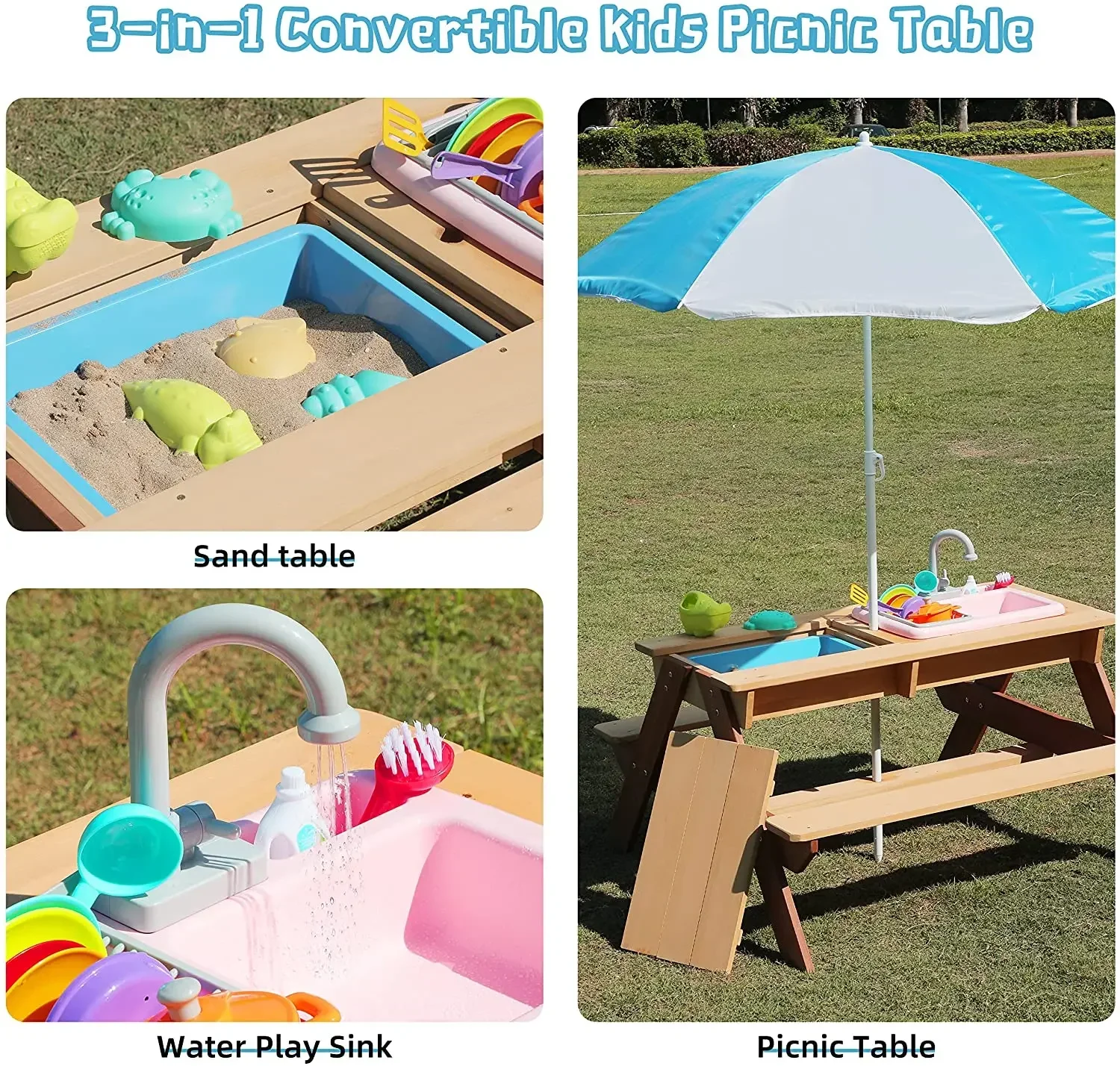 # Детский стол для пикника, об – обзор и цена Kids Outdoor Dining Table