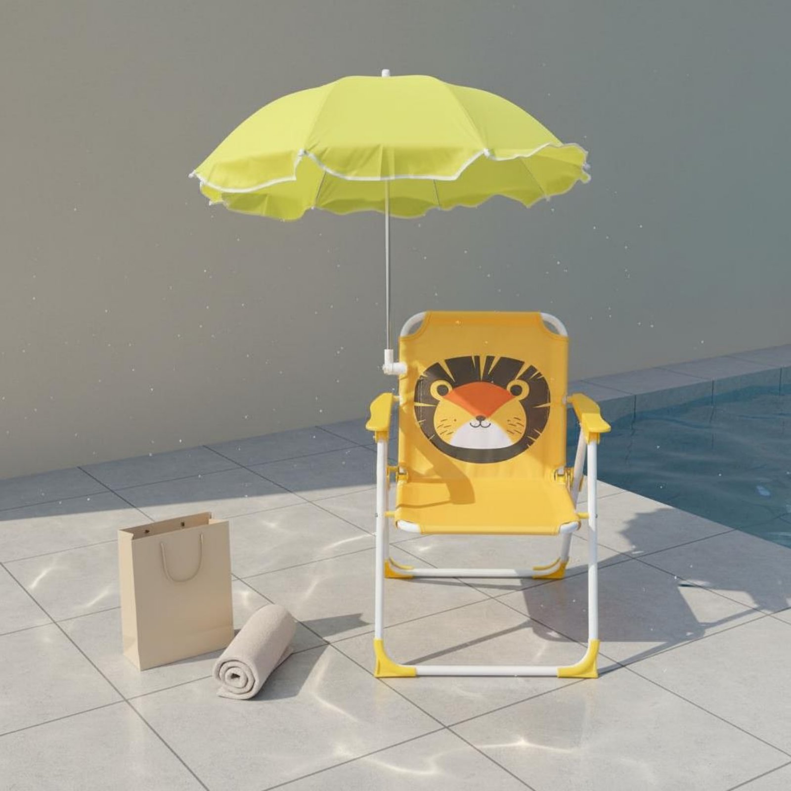 Детское пляжное кресло для ули – обзор и цена Kids Outdoor Umbrella Chair