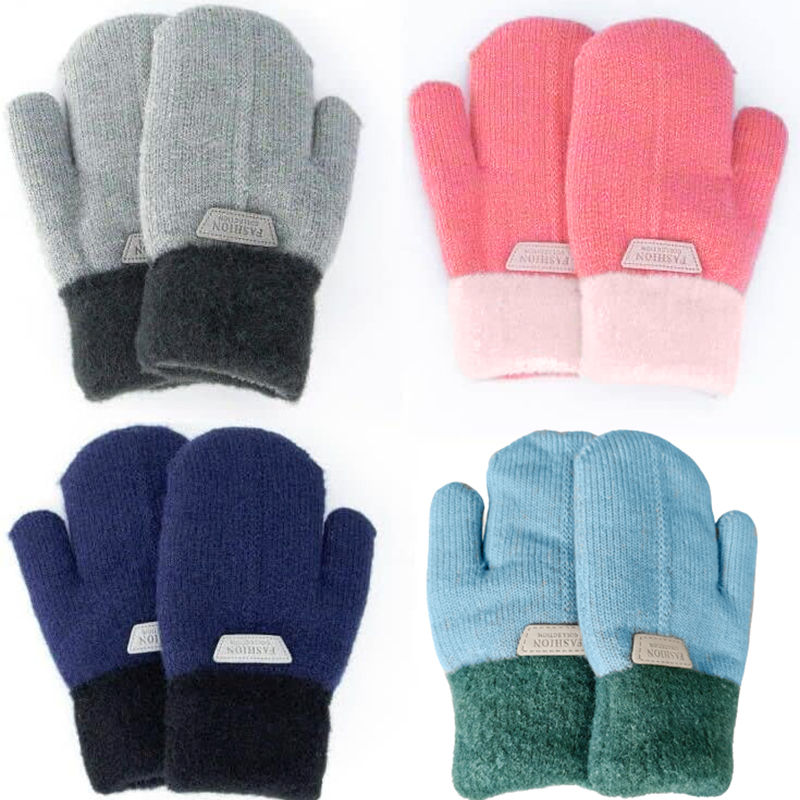Теплые детские вязаные варежки – обзор и цена Kids Outdoor Gloves