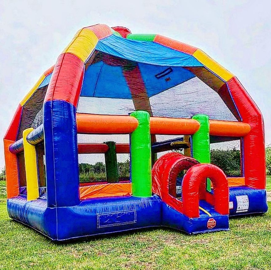Большой надувной батут-замок д – обзор и цена Kids Outdoor Jumping Castle