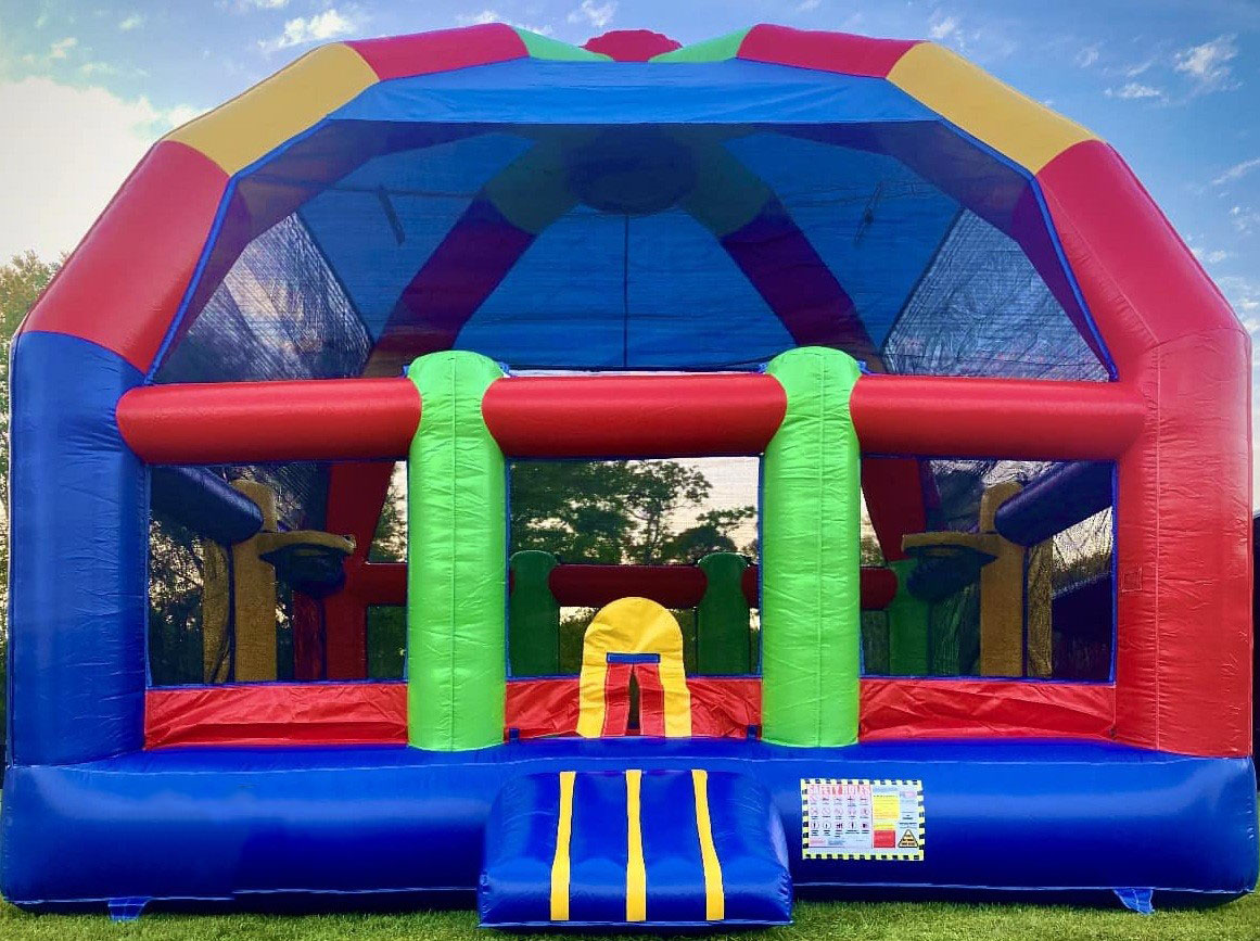 Большой надувной батут-замок д – обзор и цена Kids Outdoor Jumping Castle