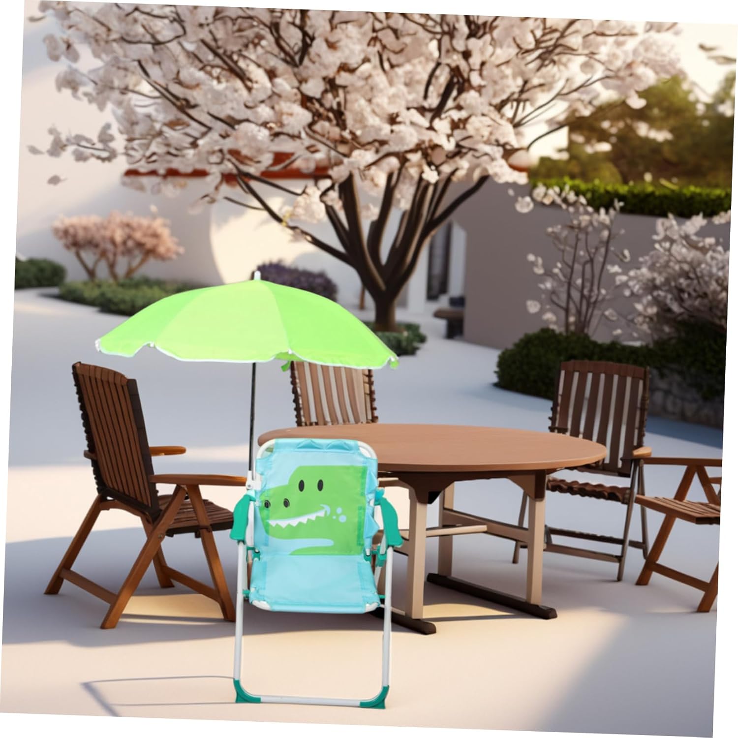 1 комплект, складной шезлонг с – обзор и цена Kids Outdoor Umbrella Chair