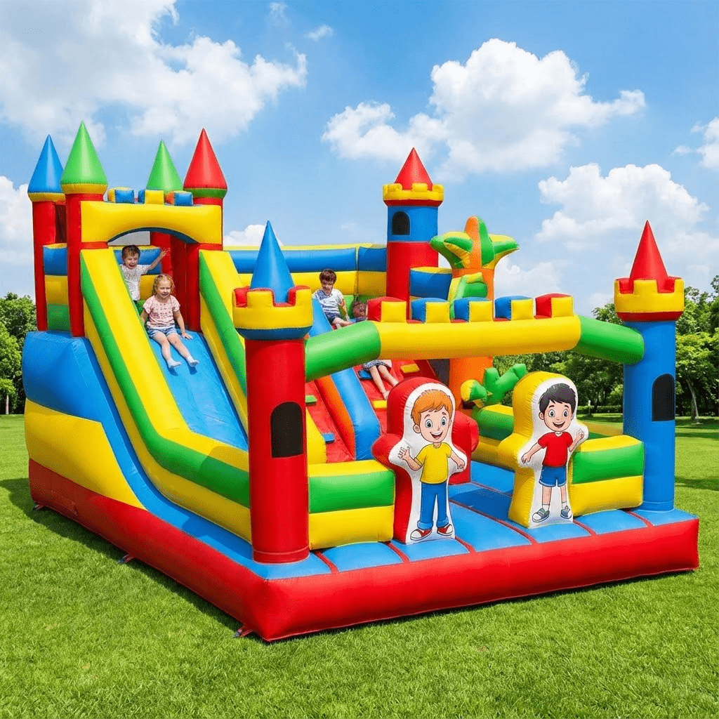 Надувной коммерческий батут-го – обзор и цена Kids Outdoor Jumping Castle