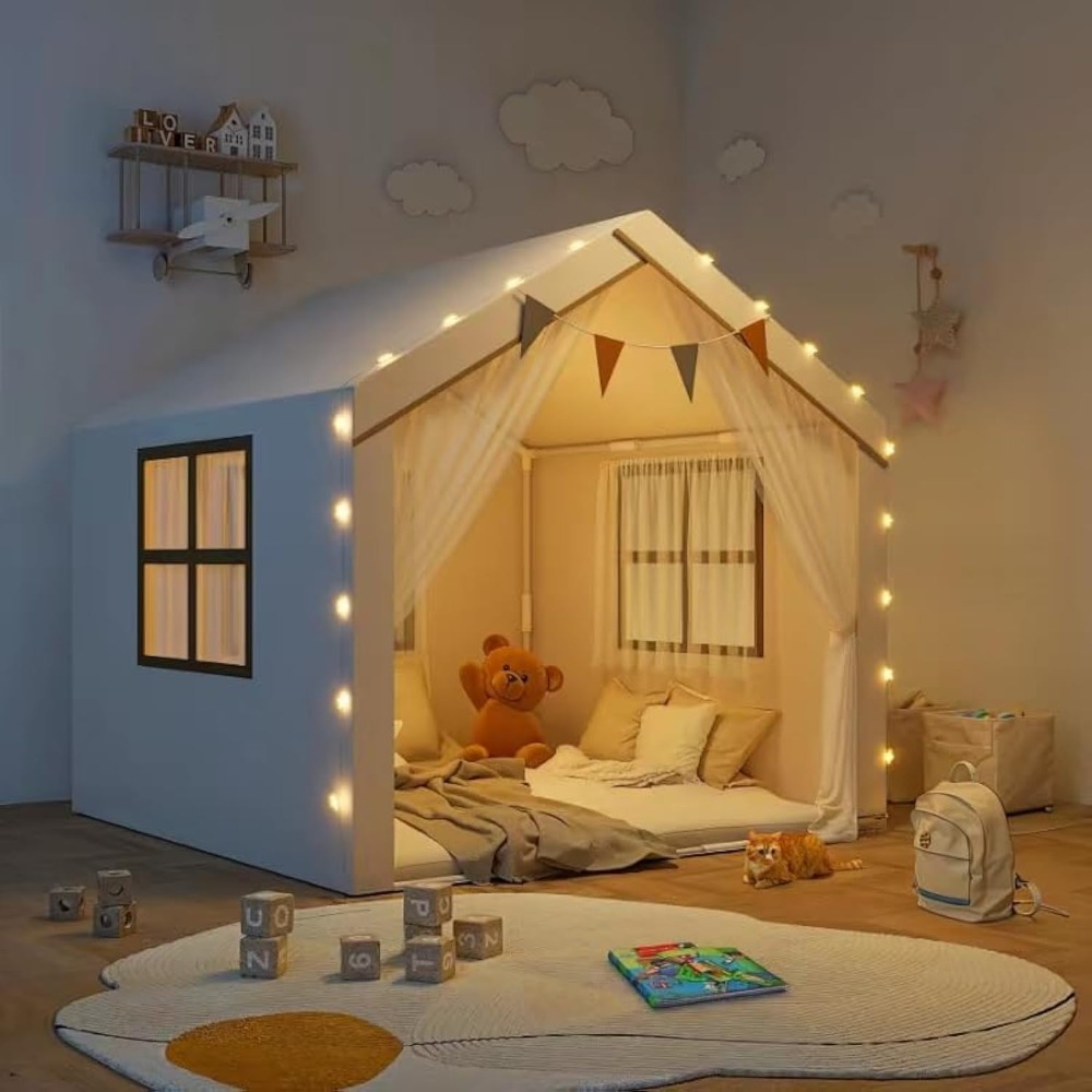 Детская игровая палатка с ковр – обзор и цена Kids Outdoor Teepee