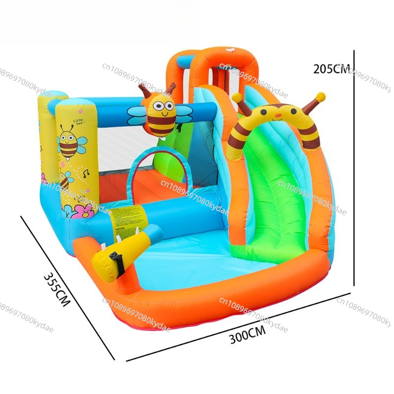 Надувной батут-горка для детей – обзор и цена Kids Outdoor Jumping Castle