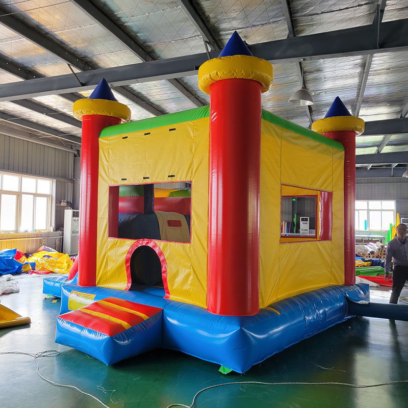 Надувной домик с горкой, прыга – обзор и цена Kids Outdoor Jumping Castle
