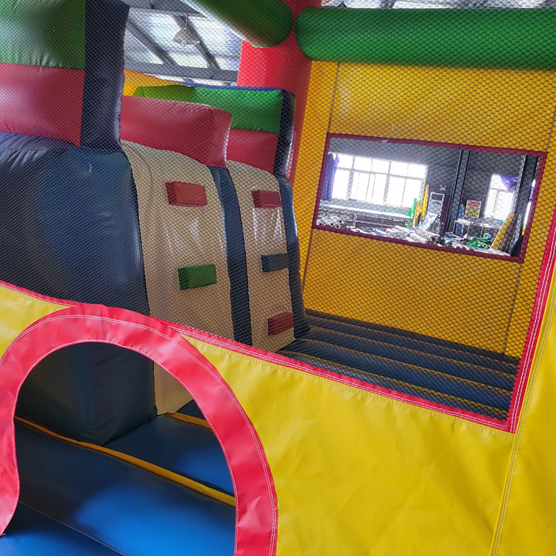 Надувной домик с горкой, прыга – обзор и цена Kids Outdoor Jumping Castle