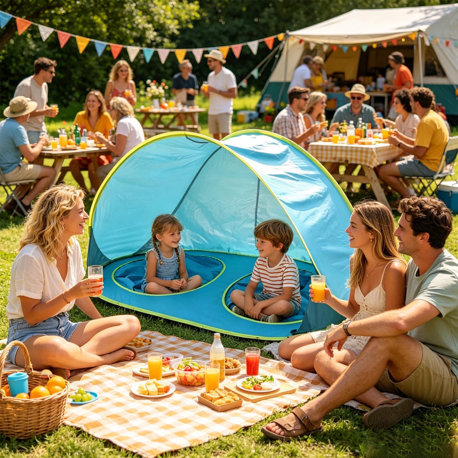 Детская пляжная палатка с защи – обзор и цена Kids Outdoor Teepee