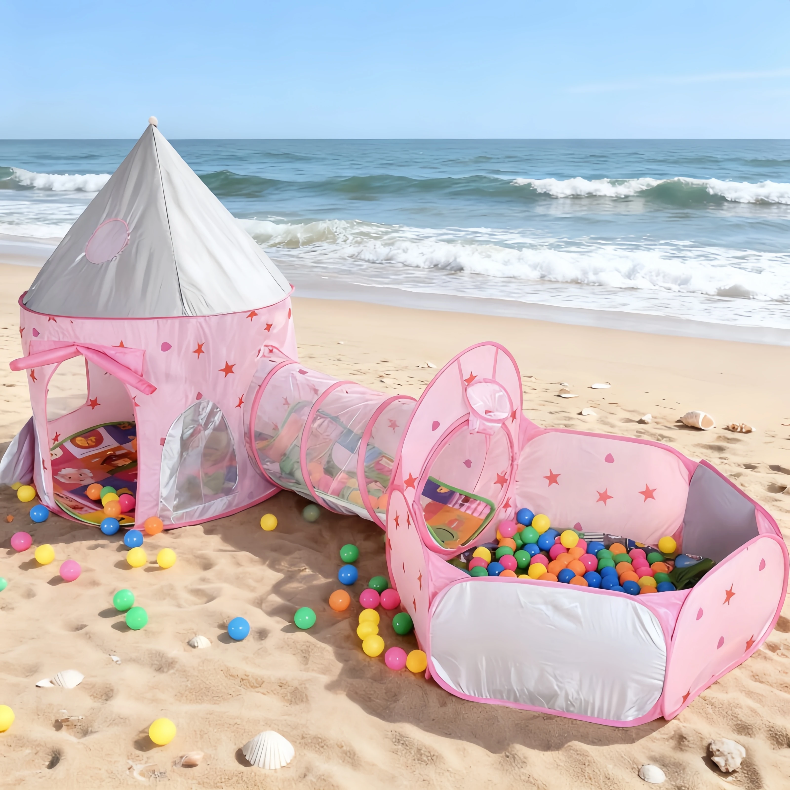 3 в 1, детский палаточный доми – обзор и цена Kids Outdoor Teepee