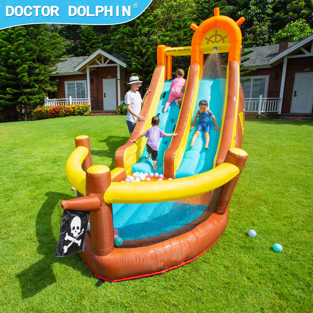 Доктор Дельфин Пиратский кораб – обзор и цена Kids Outdoor Jumping Castle