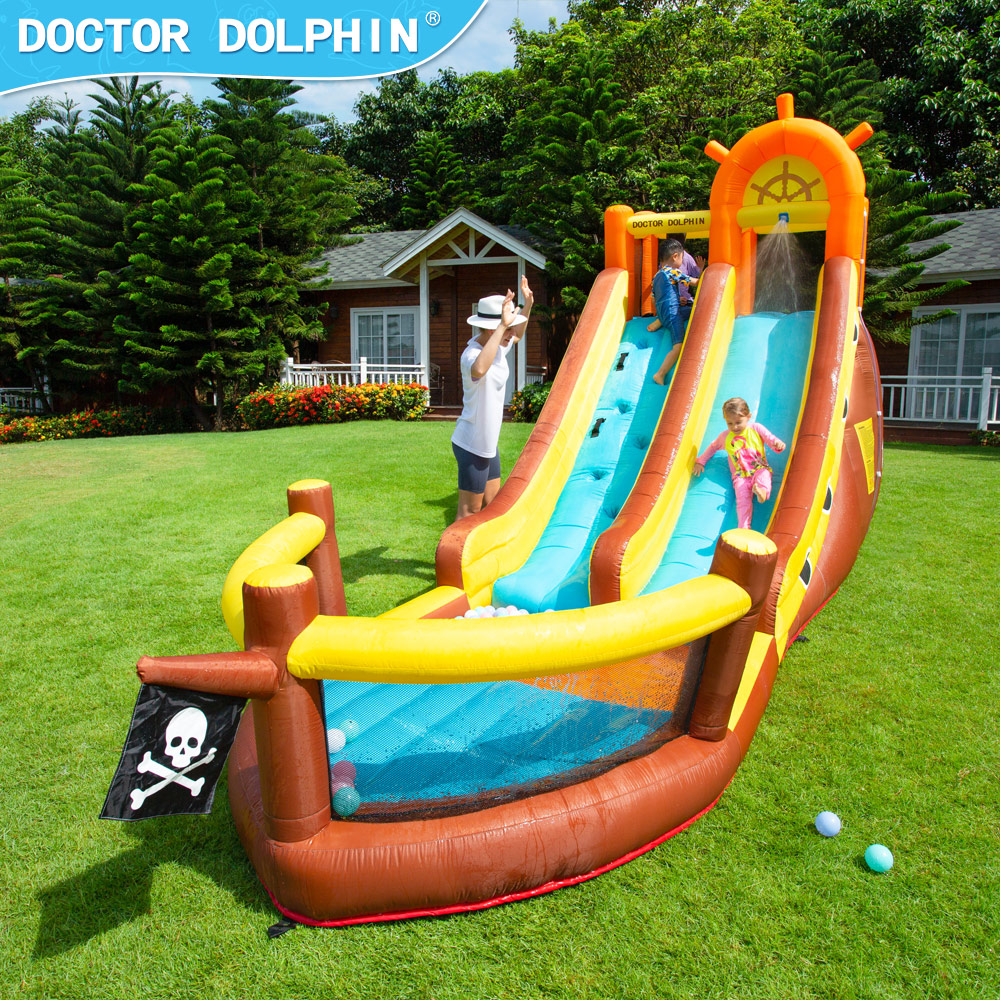 Доктор Дельфин Пиратский кораб – обзор и цена Kids Outdoor Jumping Castle