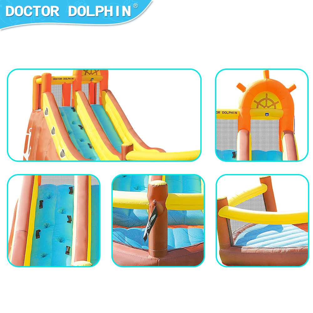 Доктор Дельфин Пиратский кораб – обзор и цена Kids Outdoor Jumping Castle