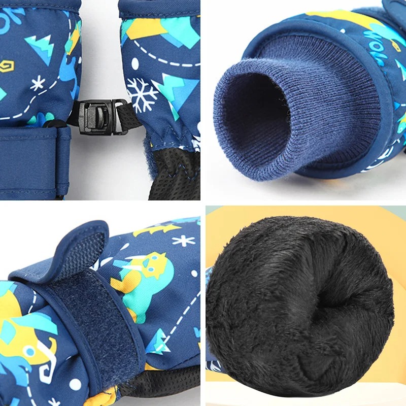 Зимние детские лыжные перчатки – обзор и цена Kids Outdoor Gloves