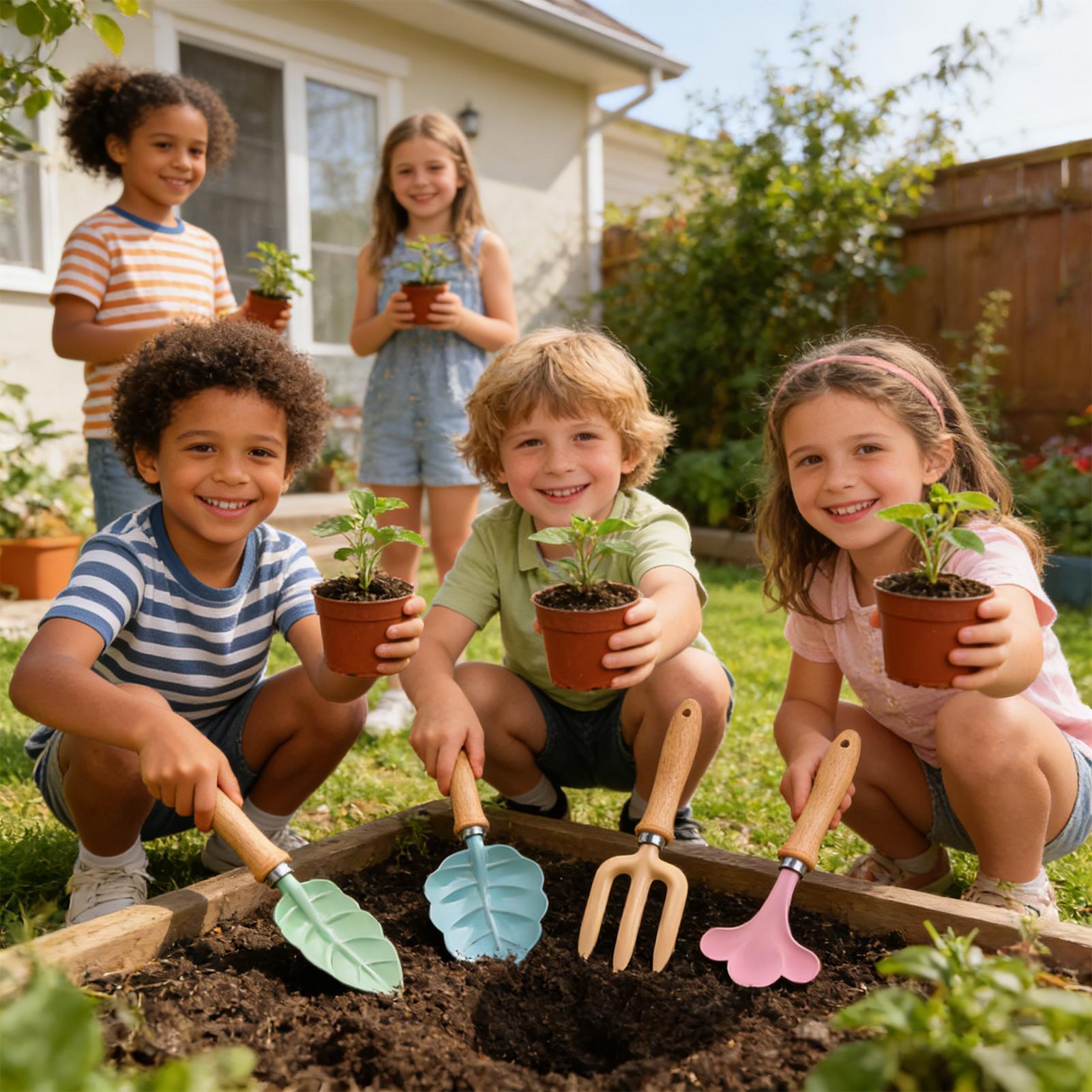 Детский садовый набор из 4 пре – обзор и цена Kids Outdoor Garden Set