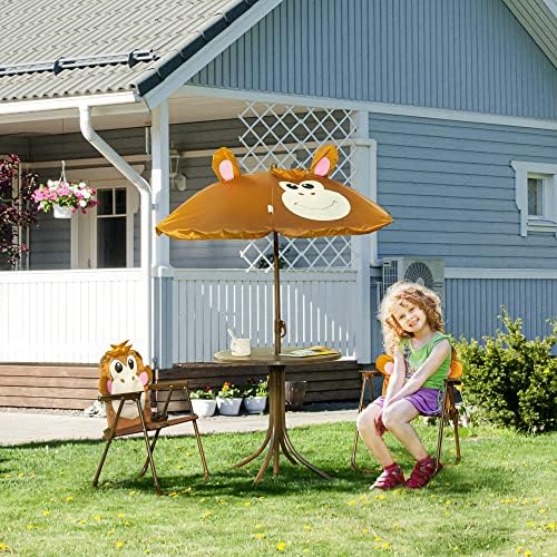 Детский набор стола и стульев  – обзор и цена Kids Outdoor Umbrella Chair