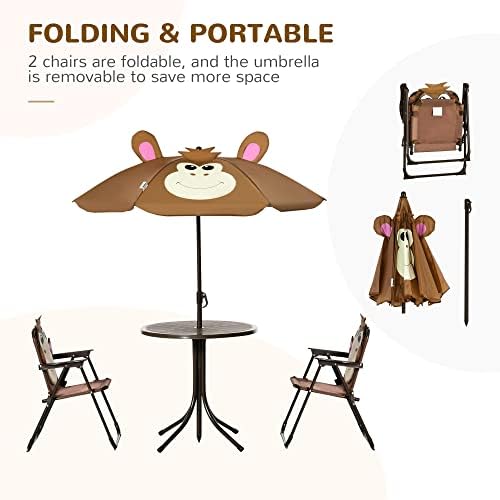 Детский набор стола и стульев  – обзор и цена Kids Outdoor Umbrella Chair