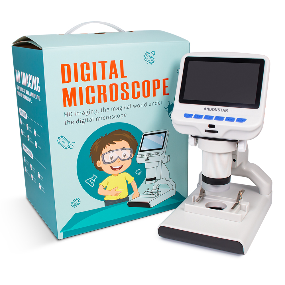 Andonstar 4,3-дюймовый цифрово – обзор и цена Kids Outdoor Microscope
