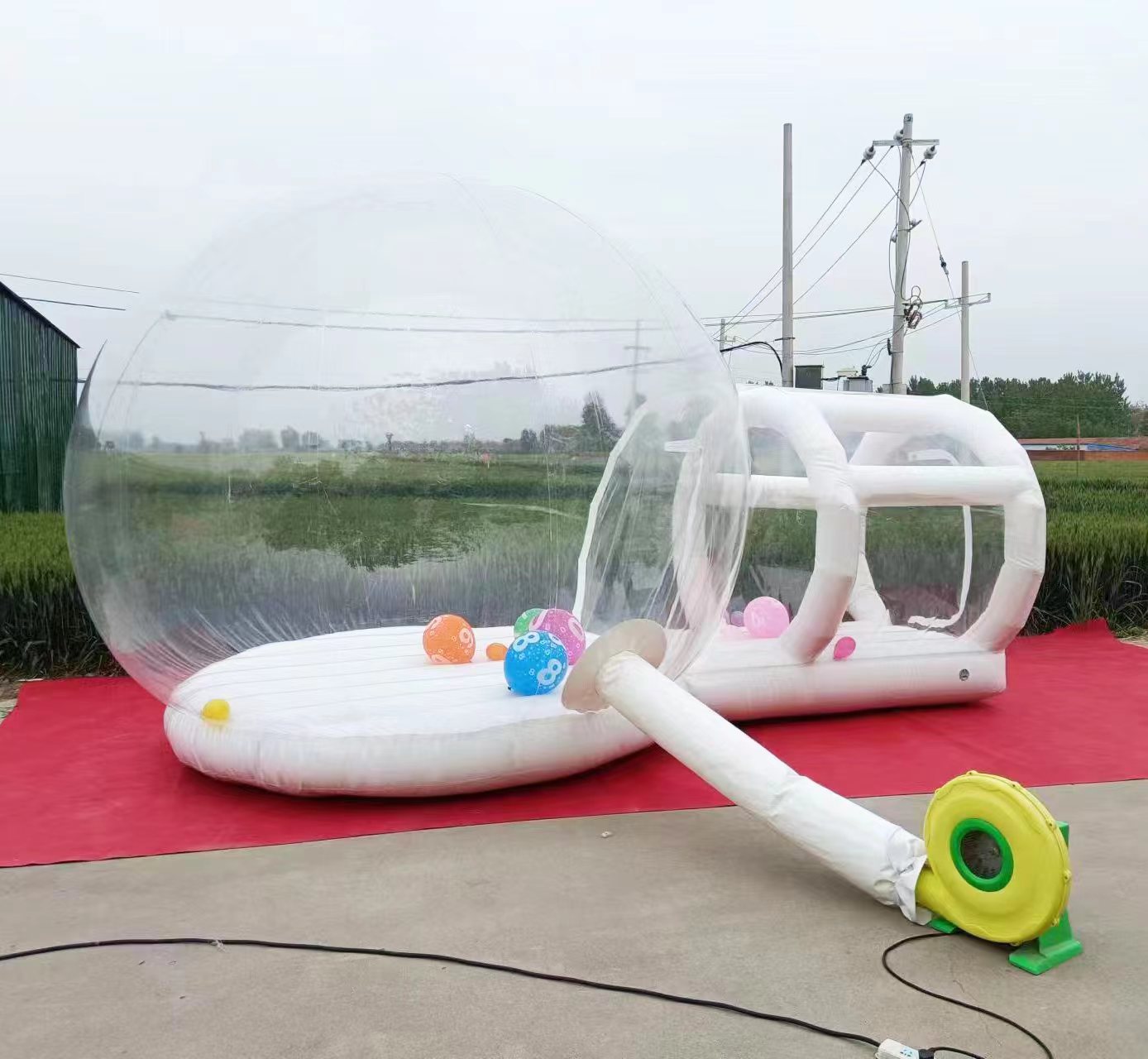 Надувной батут-замок из ПВХ бе – обзор и цена Kids Outdoor Jumping Castle