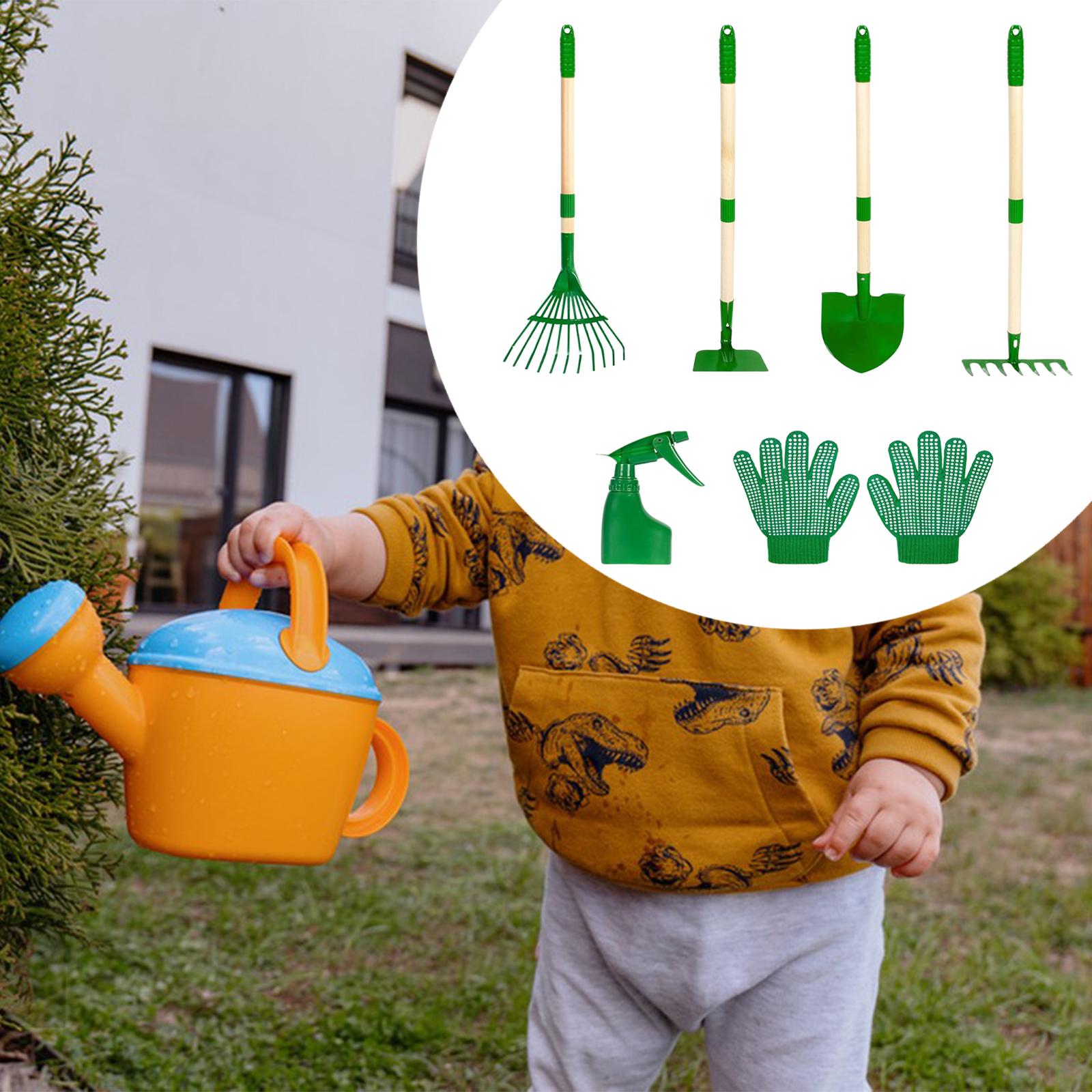 6x детский набор садовых инстр – обзор и цена Kids Outdoor Garden Set