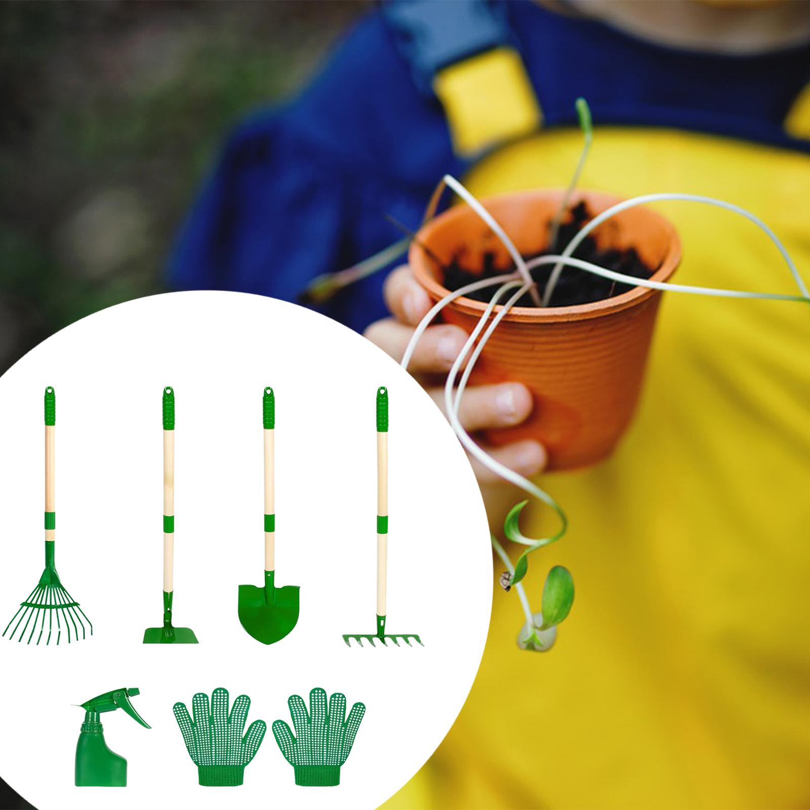 6x детский набор садовых инстр – обзор и цена Kids Outdoor Garden Set