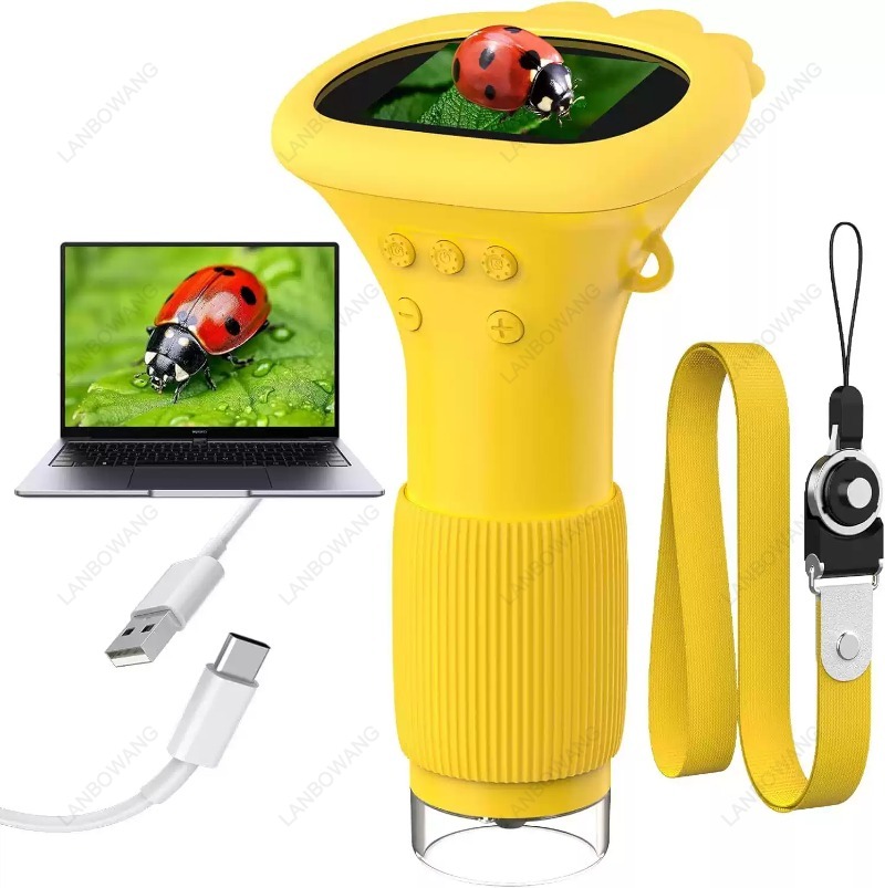 2-дюймовый цифровой детский ми – обзор и цена Kids Outdoor Microscope