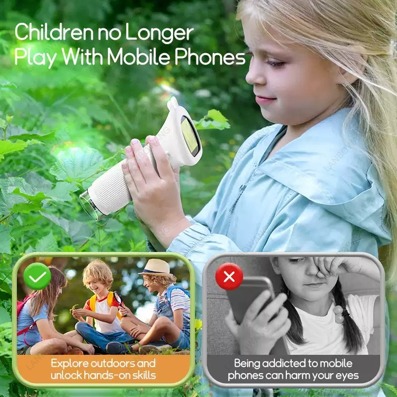 2-дюймовый цифровой детский ми – обзор и цена Kids Outdoor Microscope