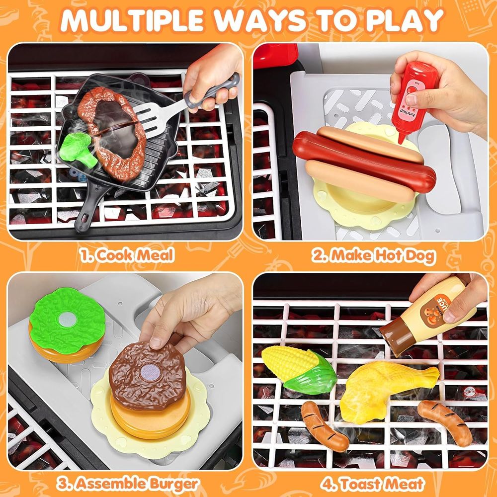 Детский игровой кухонный набор – обзор и цена Kids Outdoor Grill