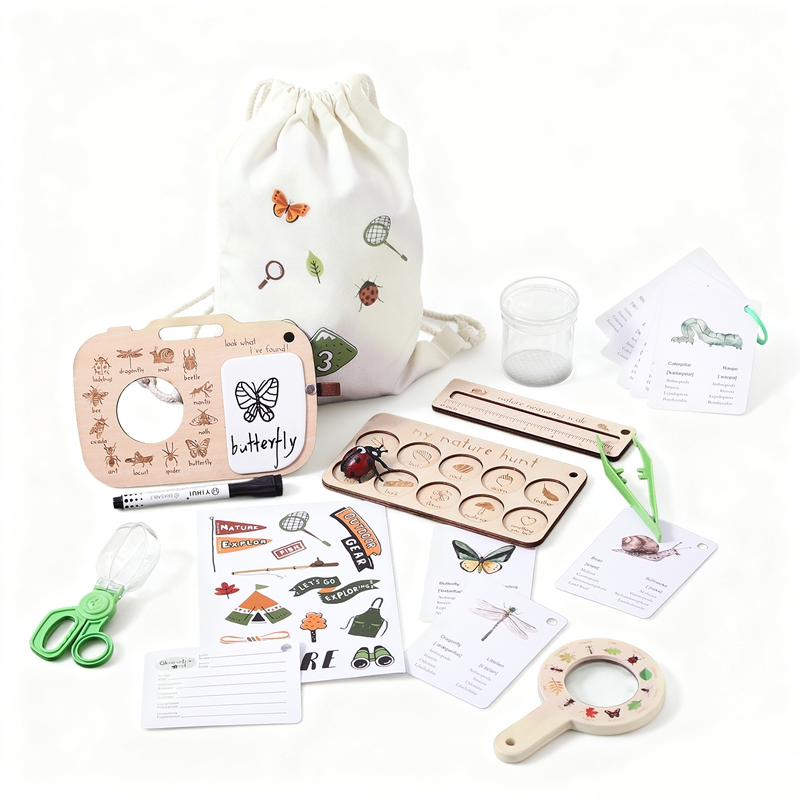 Детский набор игрушек Монтессо – обзор и цена Kids Outdoor Explorer Set