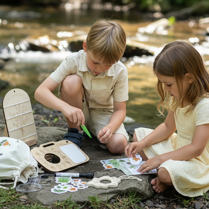 Детский набор игрушек Монтессо – обзор и цена Kids Outdoor Explorer Set