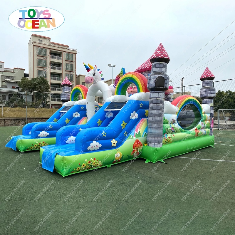 Надувной батутный комплекс для – обзор и цена Kids Outdoor Jumping Castle