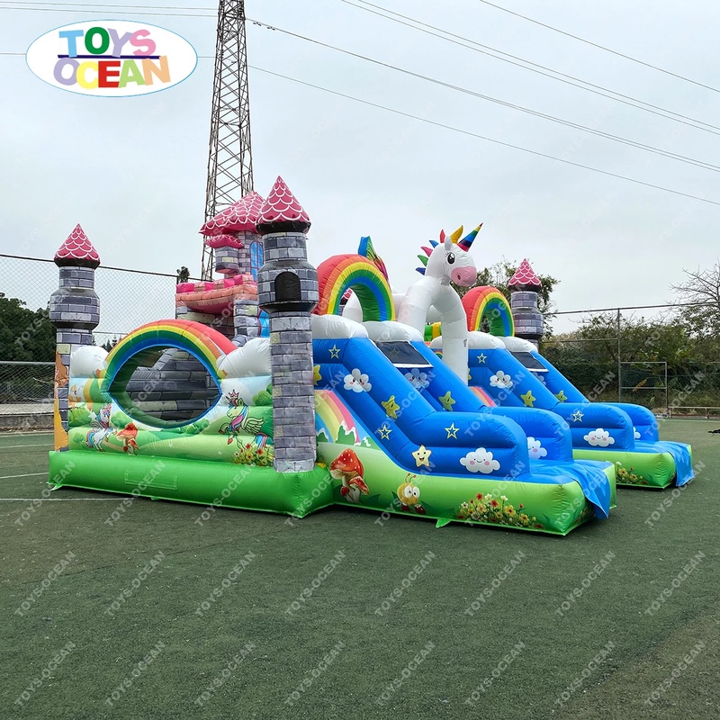 Надувной батутный комплекс для – обзор и цена Kids Outdoor Jumping Castle