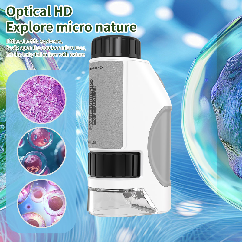 Детский портативный мини-микро – обзор и цена Kids Outdoor Microscope